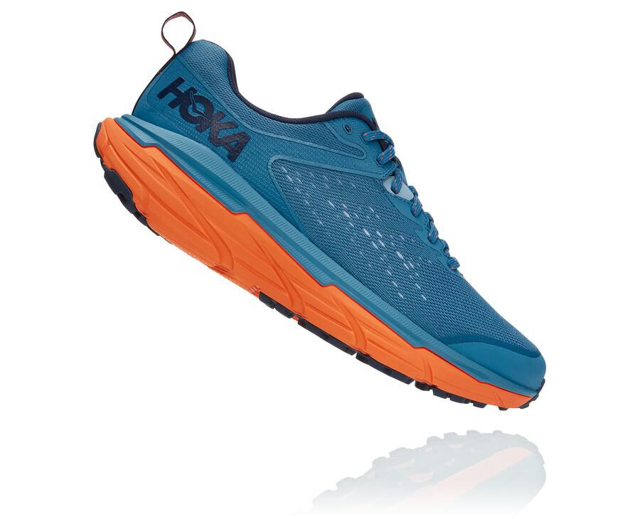 Tenis Trail Hoka One One Masculino Azuis - Challenger Atr 6 - 573-ZNDTHE